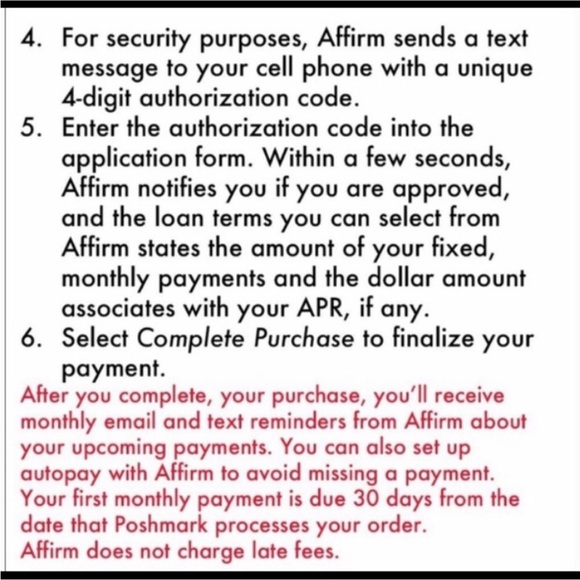 Buy now, pay later with AFFIRM! - Picture 5 of 9